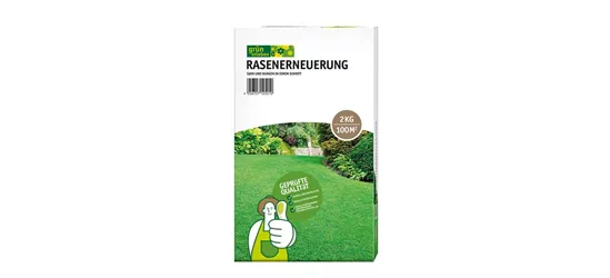 Rasenerneuerung 2 in 1